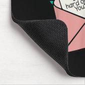 Wees niet zo streng voor jezelf, integratie quo muismat (Hoek)