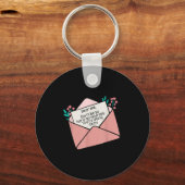 Wees niet zo streng voor jezelf, integratie quo sleutelhanger (Voorkant)