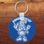 Wees niet zout, grappige illustratie sleutelhanger (Voorkant)