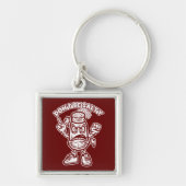 Wees niet zout, grappige illustratie sleutelhanger (Voorkant)