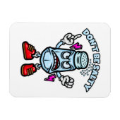 Wees niet zout magneet (Horizontaal)