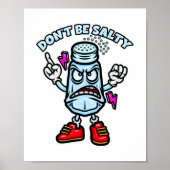 Wees niet zout poster (Voorkant)
