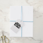 Wees niet Zout, Wees Jerky Grappig Cadeaulabel (Met Touw)