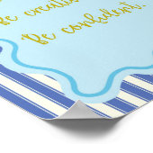 Wees nieuwsgierig, creatief, zelfverzekerd, positi poster (Hoek)