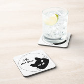 Wees nieuwsgierig drankjes onderzetter (Rechterzijde)