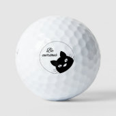 Wees nieuwsgierig golfballen (Voorkant)