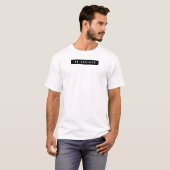 Wees nieuwsgierig t-shirt (Voorkant volledig)