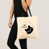 Wees nieuwsgierig tote bag (Voorkant (product))