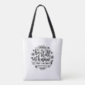 Wees nog Inspirerend Tote Bag (Achterkant)