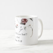 Wees nog steeds bloemige Mok (Voorkant rechts)