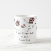 Wees nog steeds bloemige Mok (Center)