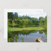 Wees nog steeds en weet dat ik God ben Briefkaart (Voorkant / Achterkant)