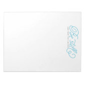 Wees nog steeds en weet dat ik God ben Notitieblok (Voorkant)