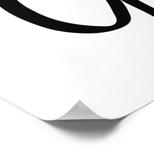 Wees nog steeds en weet dat ik God ben Poster (Hoek)