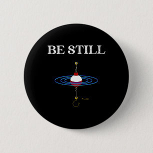 Wees nog steeds Gevist meditatieve geïnspireerde F Ronde Button 5,7 Cm