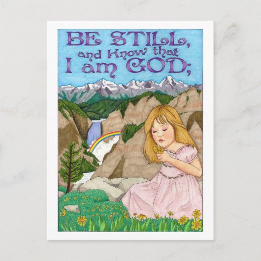 Wees nog steeds Inspirerend post Kaart (Voorkant)
