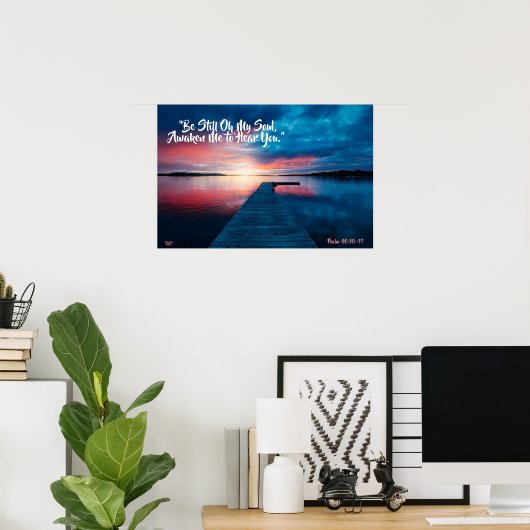 "Wees nog steeds mijn soep" Awaken Matte Artistisc Poster (Thuiskantoor)