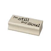Wees nog steeds mijn soep rubberstempel (Stempel)