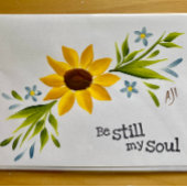 Wees nog steeds mijn soep rubberstempel