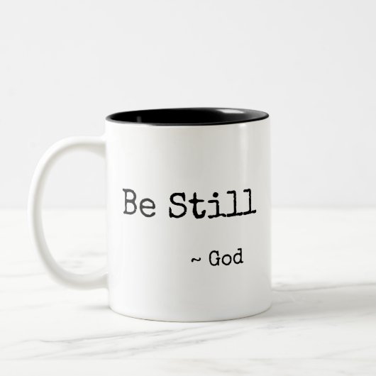 Wees nog steeds Mok (Links)