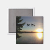 Wees nog steeds vreedzaam zonnescherm voor de insp magneet (Voorkant / Achterkant)