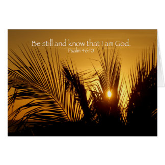 Wees nog steeds zonsondergang