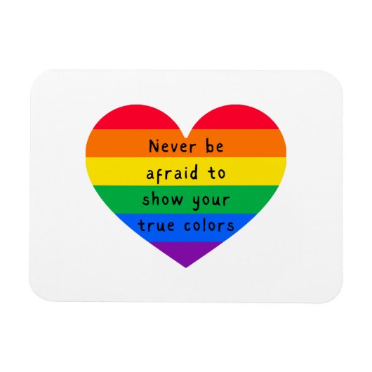 Wees nooit bang magneet (Horizontaal)