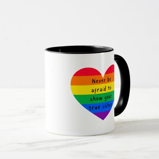 Wees nooit bang mok (Voorkant rechts)