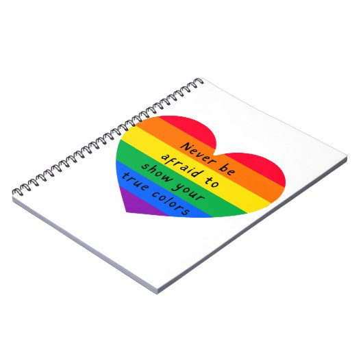 Wees nooit bang notitieboek (Linkerzijde)