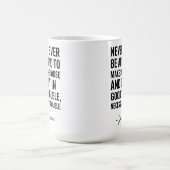 Wees nooit bang om in de problemen te komen, John Koffiemok (Center)