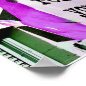 Wees nooit bang om jezelf opnieuw uit te vinden poster (Hoek)