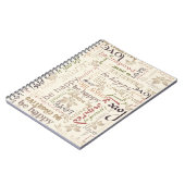 "Wees " notebook Notitieboek (Linkerzijde)