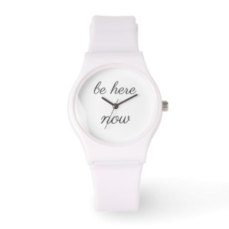 Wees Nu Hier Horloge – Minimalistische Mindfulness
