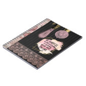 Wees onbevreesd in het nastreven van je passies notitieboek (Linkerzijde)