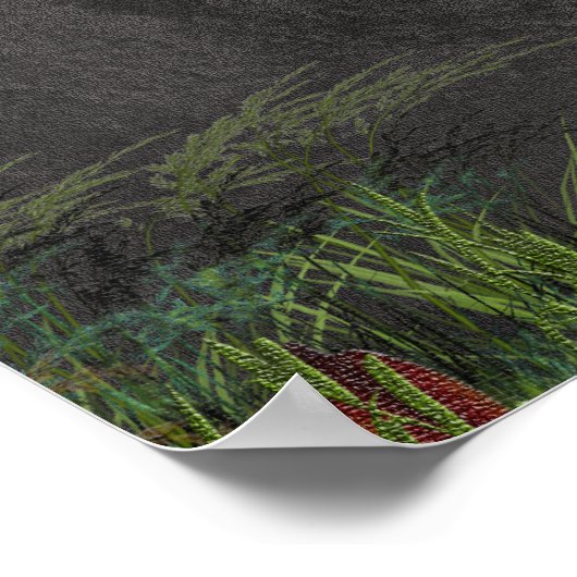 Wees ongerust over niets Christelijke poster (Hoek)