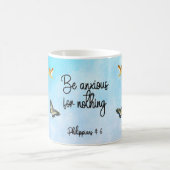 Wees ongerust over niets Filippijnen 4:6 15 Koffiemok (Center)