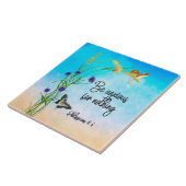 Wees ongerust over niets Filippijnen 4:6 Tegeltje (Zijkant)