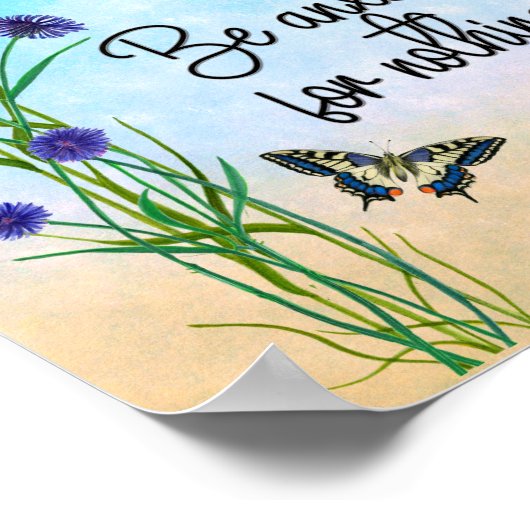 Wees ongerust over niets Filippijnen Poster 4:6 (Hoek)