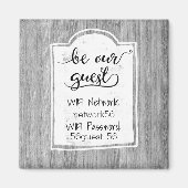 Wees ons beste WiFi-wachtwoord magneet (Voorkant)