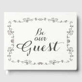 Wees ons gastenboek (Voorkant)