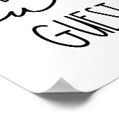 Wees ons meest eenvoudige prijsopgave-Poster Poster (Hoek)