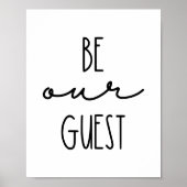 Wees ons meest eenvoudige prijsopgave-Poster Poster (Voorkant)