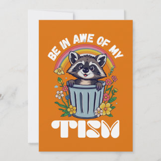 WEES ONTZAG VOOR MIJN TISM KAART