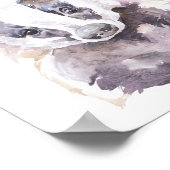 Wees onverdiend in de verpleegster Kind Woodland Poster (Hoek)