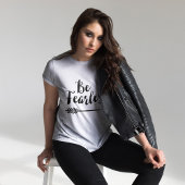 Wees onverdiend - Inspirerend Script Typografie T-shirt