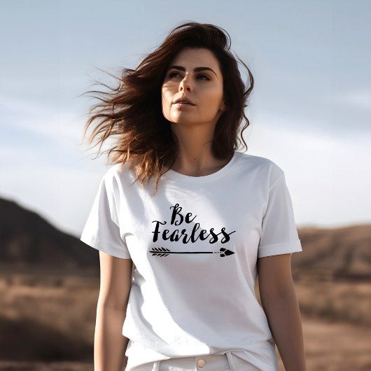 Wees onverdiend - Inspirerend Script Typografie T-shirt
