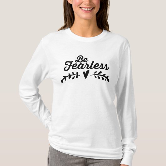 Wees onverdiend Inspirerend T-shirt (Voorkant)