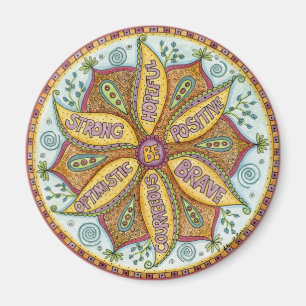 "Wees onverdiend" magneet