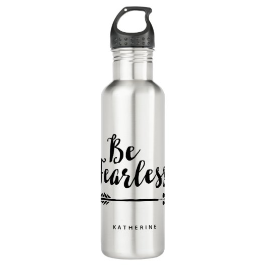 "Wees onverdiend" Waterfles (Voorkant)