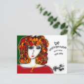 Wees onvergetelijk briefkaart - Sharon Augustin (Staand voorkant)